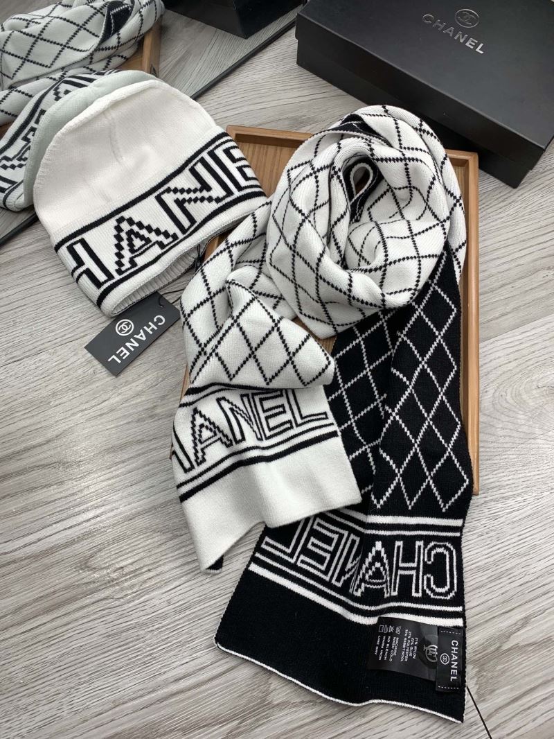 Chanel Caps Scarfs